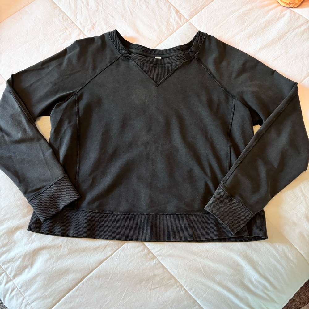 lululemon cropped sweatshirt
